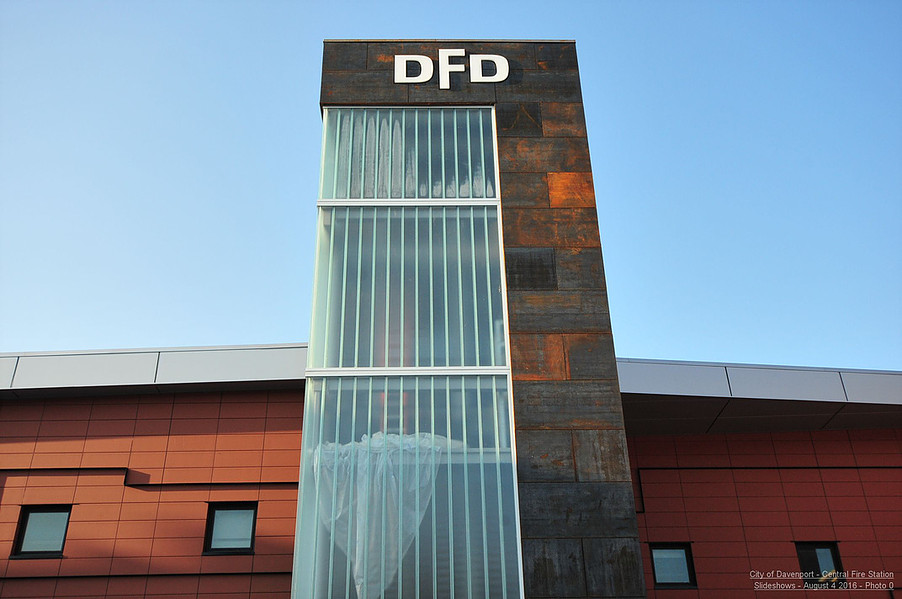 Davenport Central Fire Station Davenport, IA Cladding Corp